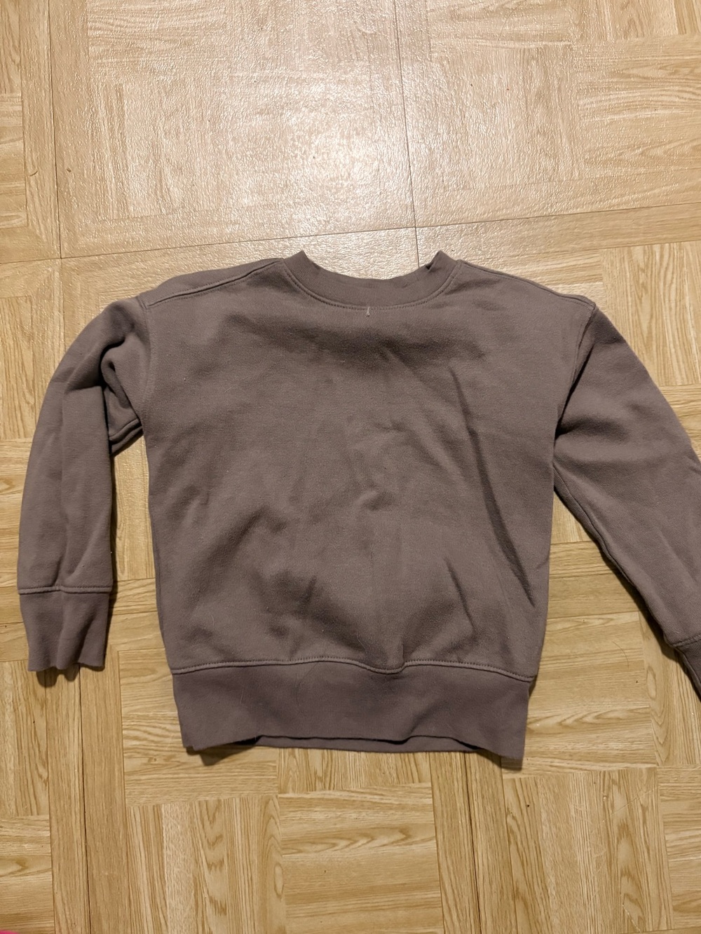 Athletic kids crew neck
